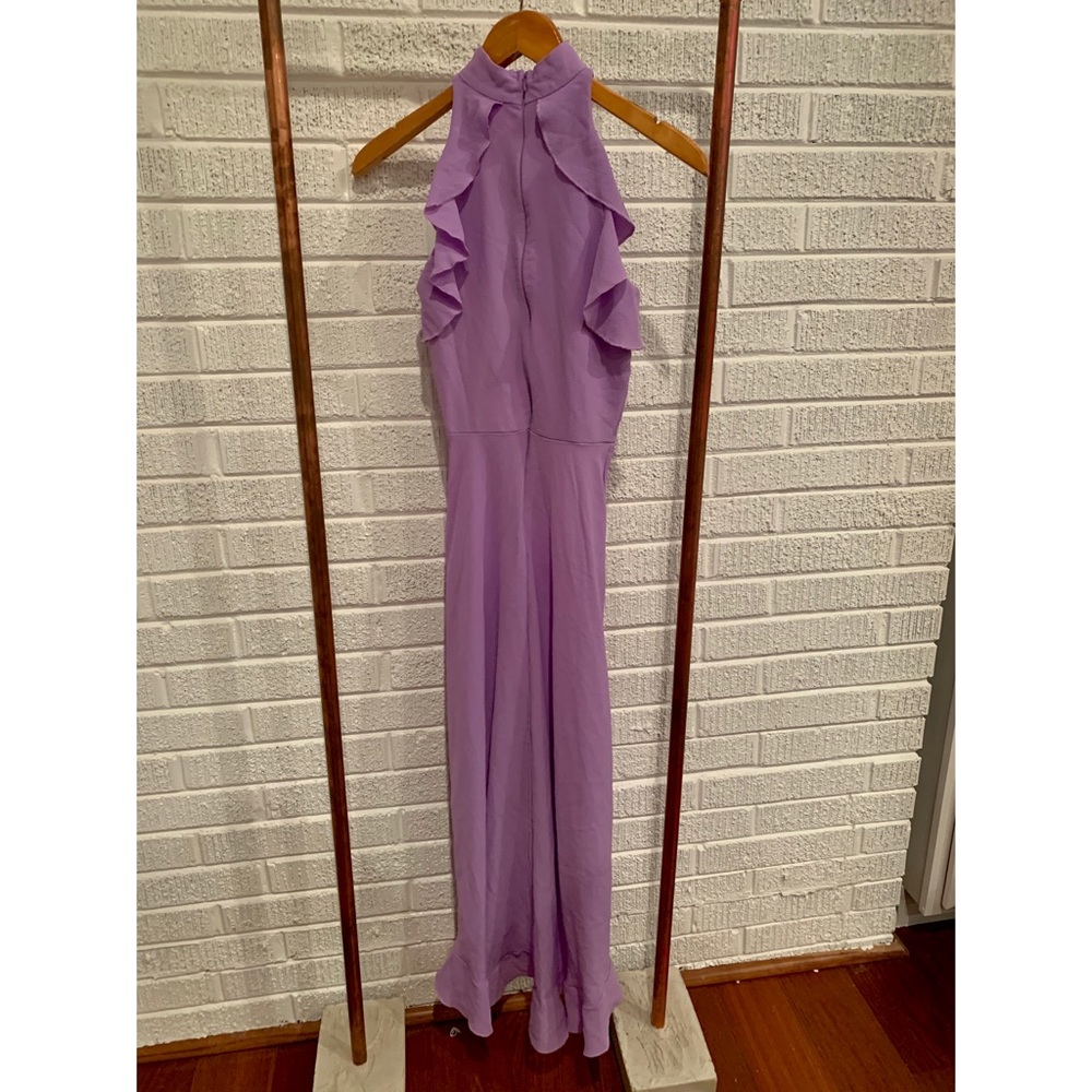 Textured Knit Ruffle Midi Dress - Picture 2 of 6